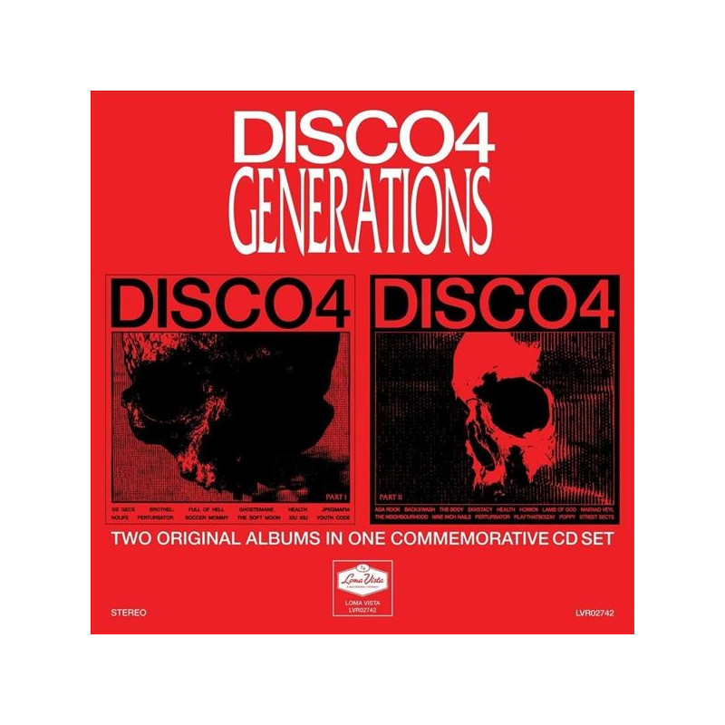 HEALTH - DISCO4 :: GENERATIONS (2 CD)