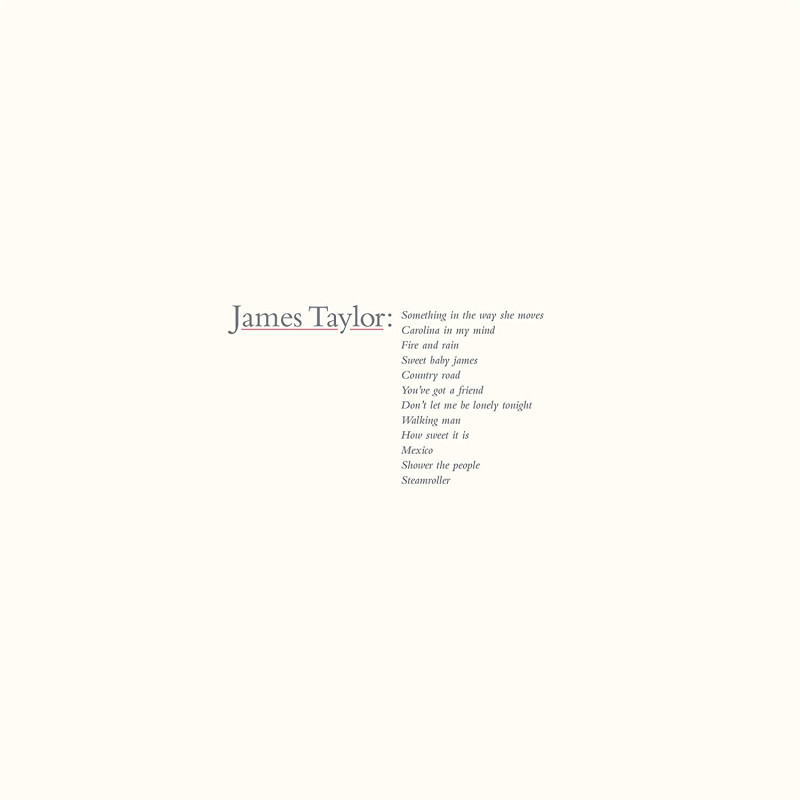 JAMES TAYLOR - GREATEST HITS (LP-VINILO)