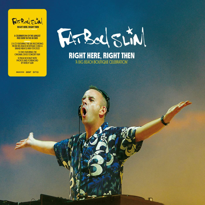 FATBOY SLIM - RIGHT HERE, RIGHT THEN (75 TRACK COMPILATION OF TRACKS PLAYED IN SETS ) (2 CD + DVD)
