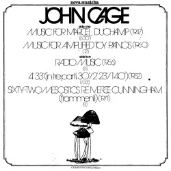 JOHN CAGE - JOHN CAGE...