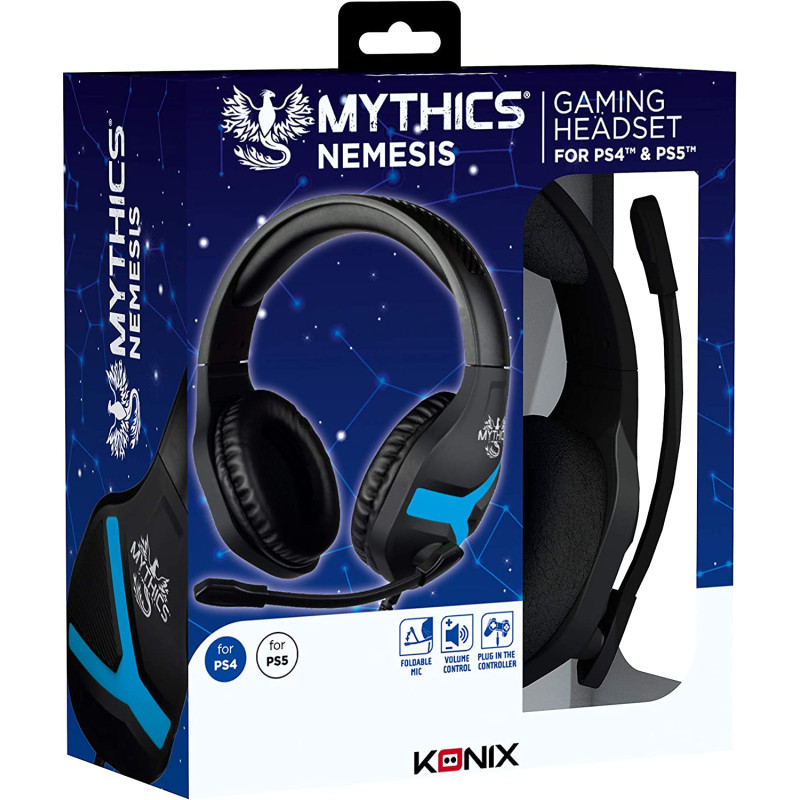 PS5 AURICULARES MYTHICS NEMESIS KONIX