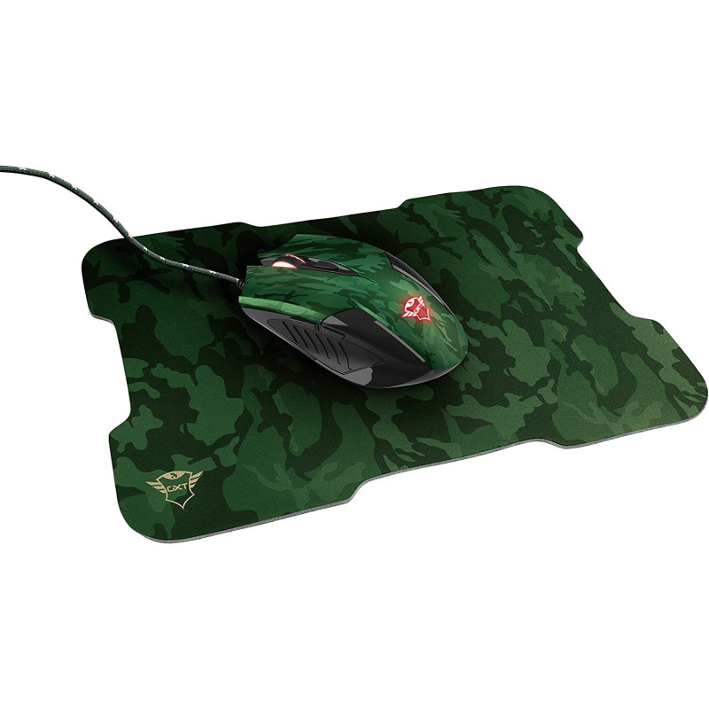 PC RATON RIXA CAMO GXT 781 + ALFOMBRILLA CAMO TRUST