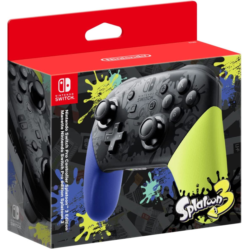 SW MANDO PRO WIRELESS SPLATOON 3 + CABLE USB