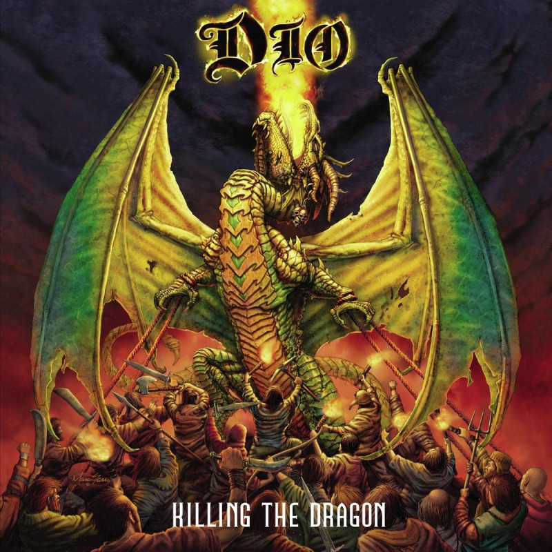 DIO - KILLING THE DRAGON (LP-VINILO) COLOR