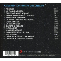 BANCO DEL MUTUO SOCCORSO - ORLANDO: LE FORME DELL'AMORE (CD)