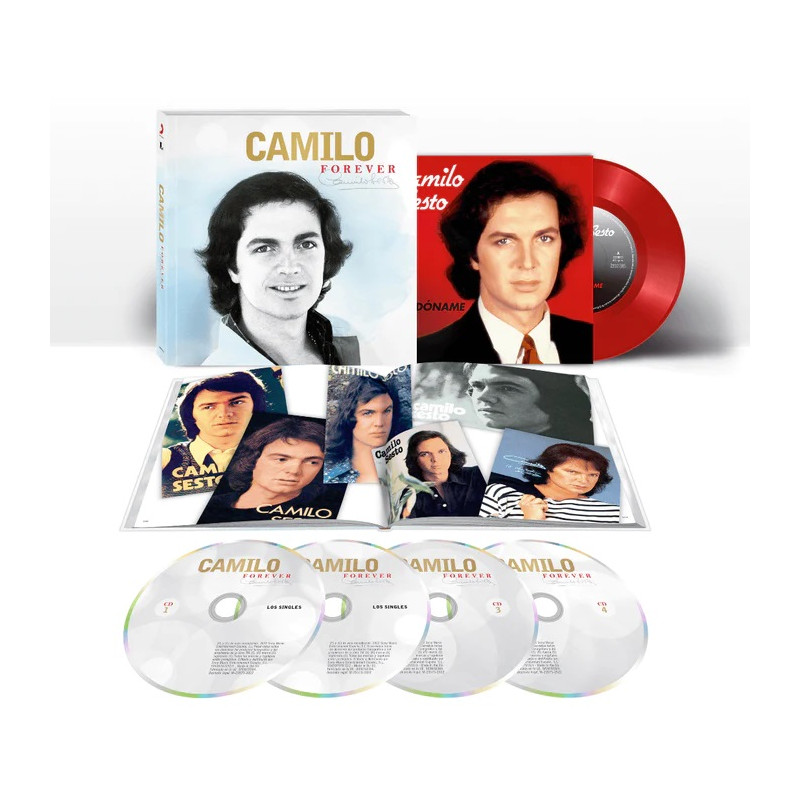 CAMILO SESTO - CAMILO FOREVER (4 CD + LIBRO + VINILO 7") DELUXE EDICIÓN PREVENTA