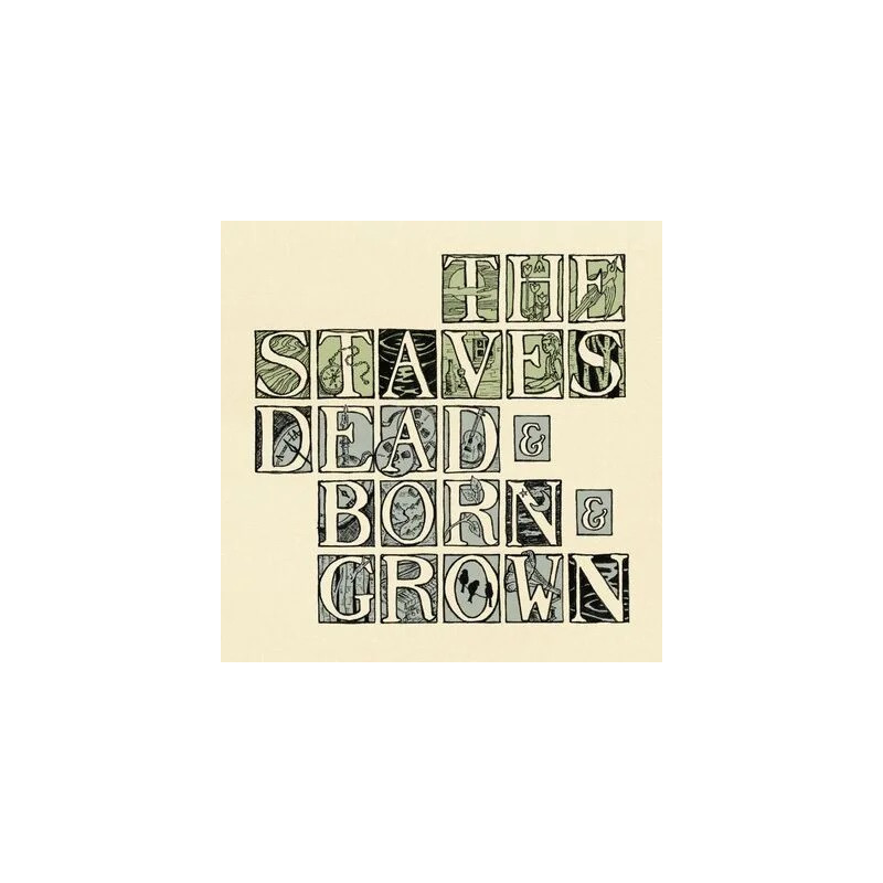 THE STAVES -  DEAD & BORN & GROWN (LP-VINILO) COLOR