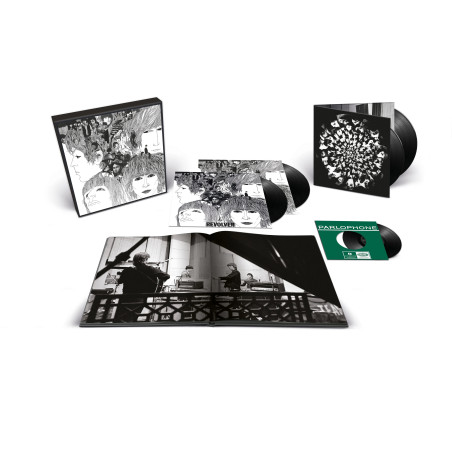 THE BEATLES - REVOLVER (4 LP-VINILO + LP-VINILO 7") HALF-SPEED MASTERED BOX SUPER DELUXE LIMITADA