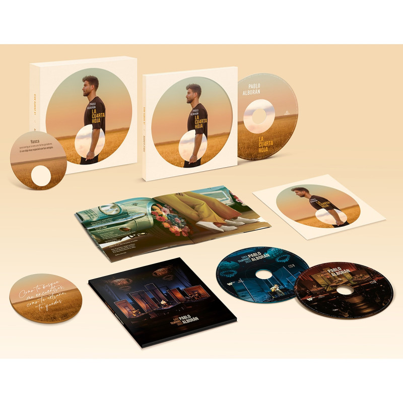 PABLO ALBORÁN - LA CUARTA HOJA (3 CD) BOX