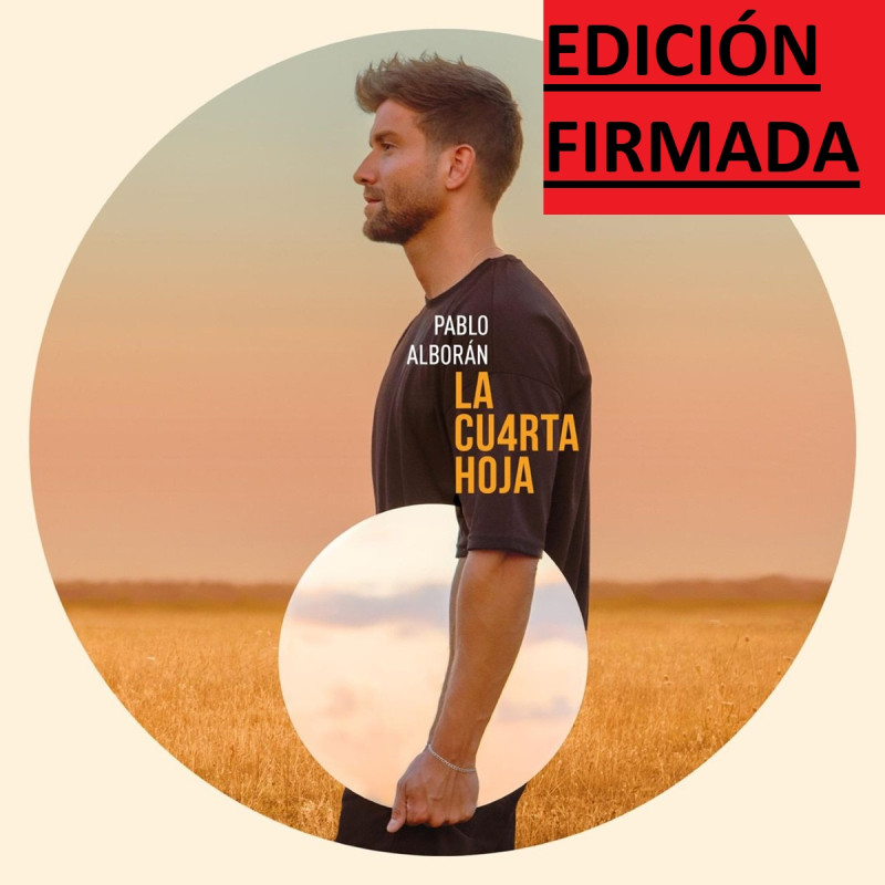 PABLO ALBORÁN - LA CUARTA HOJA (CD) EDICIÓN FIRMADA