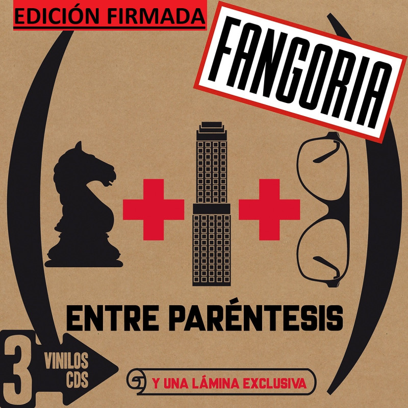 FANGORIA - ENTRE PARÉNTESIS (3 LP-VINILO + 3 CD) BOX EDICIÓN FIRMADA