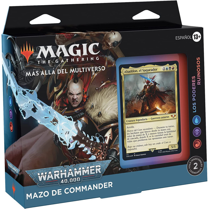 MAGIC WARHAMMER 40.000 MÁS ALLÁ DEL MULTIVERSO MAZO COMMANDER