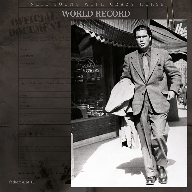 NEIL YOUNG & CRAZY HORSE -  WORLD RECORD (2 LP-VINILO) INDIES TRANSPARENTE