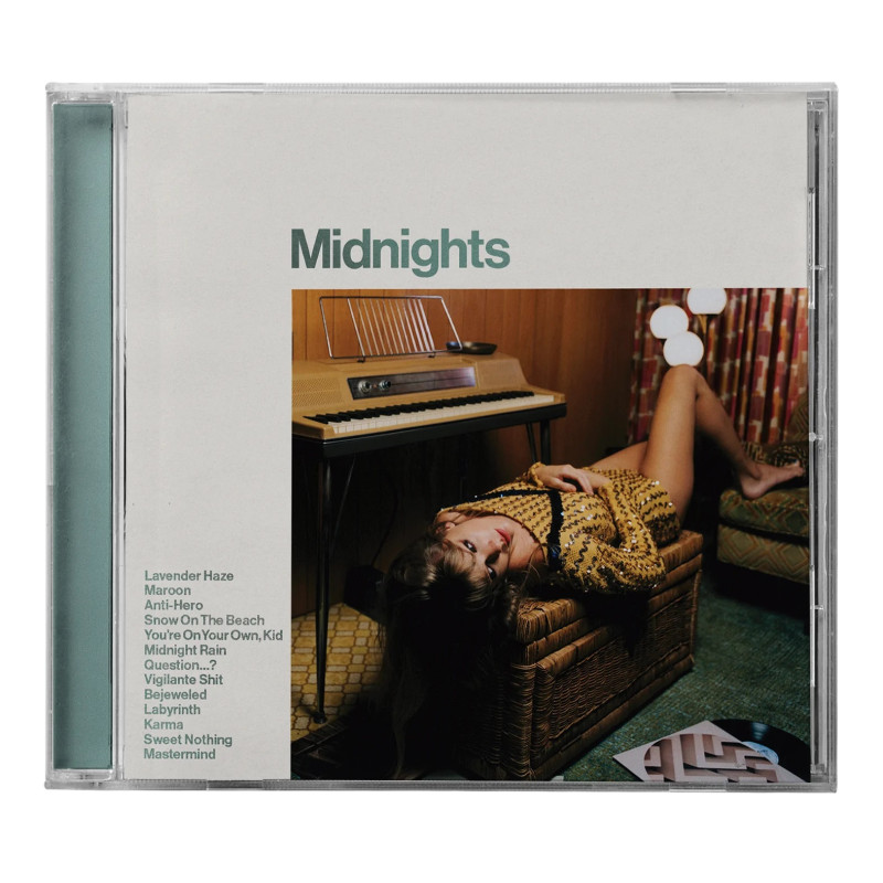 TAYLOR SWIFT - MIDNIGHTS (JADE GREEN) (CD)