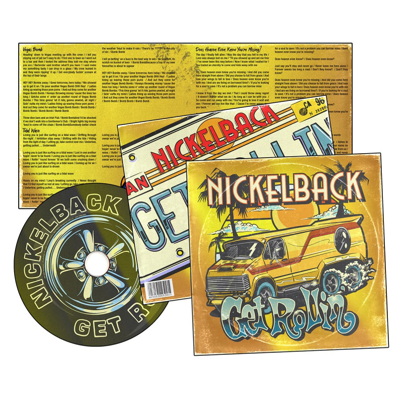 NICKELBACK - GET ROLLIN' (CD)