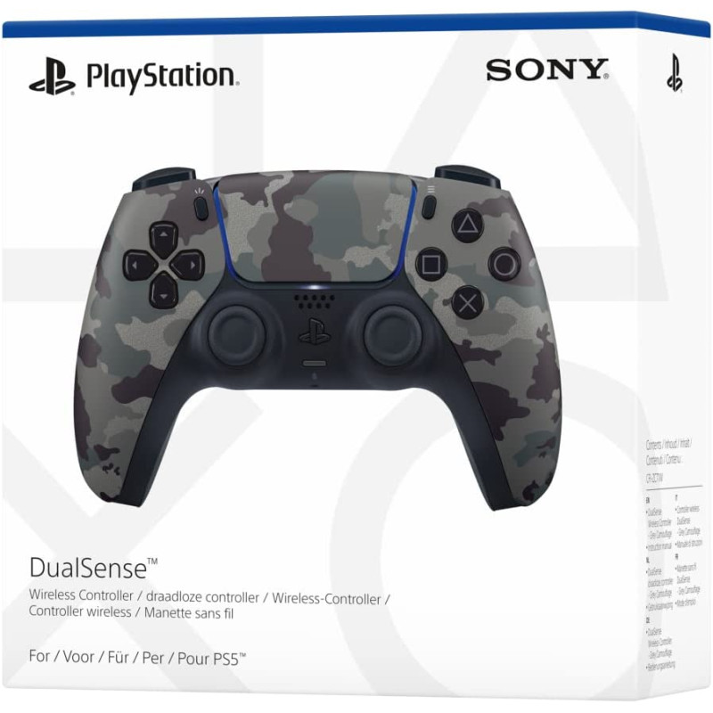 PS5 MANDO DUALSENSE WIRELESS GREY CAMO (GRIS CAMUFLAJE)