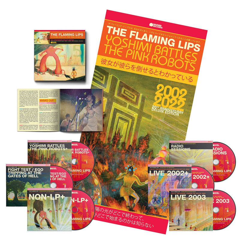 THE FLAMING LIPS - YOSHIMI BATTLES THE PINK ROBOTS (20TH ANNIVERSARY) (6 CD)