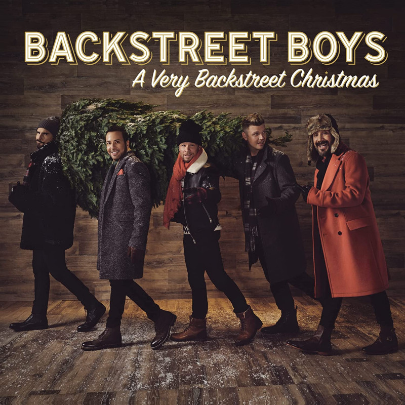 BACKSTREET BOYS - A VERY BACKSTREET CHRISTMAS (LP-VINILO) BLANCO INDIES