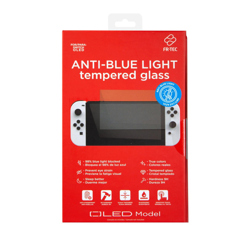 SW OLED CRISTAL TEMPLADO CON FILTRO LUZ AZUL FR-TEC