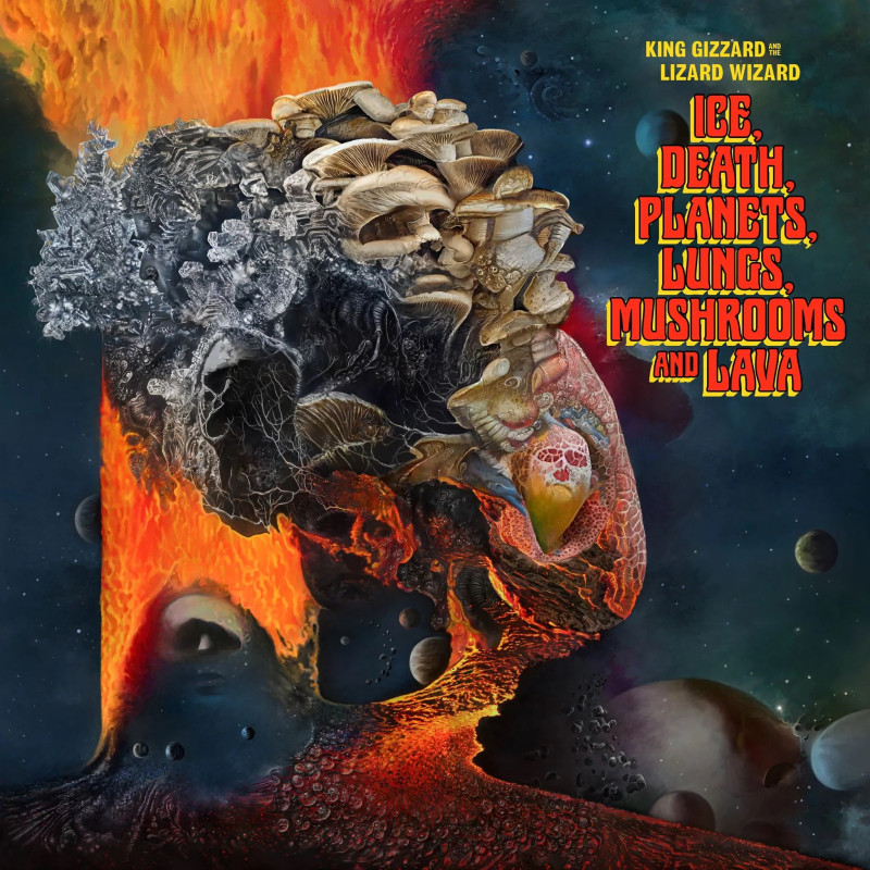 KING GIZZARD & THE LIZARD WIZARD - ICE, DEATH, PLANETS, LUNGS, MUSHROOMS AND LAVA (2 LP-VINILO)