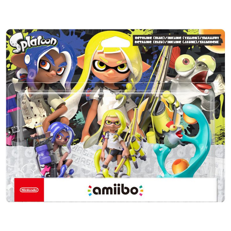 AMIIBO FIGURA SPLATOON OCTOLING / INKLING / SMALLFRY