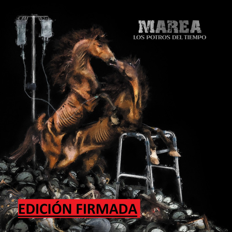 MAREA - LOS POTROS DEL TIEMPO (CD) EDICIÓN FIRMADA