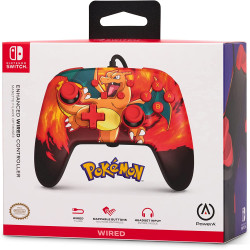 SW MANDO PRO CON  CABLE POKÉMON - CHARIZARD POWER A