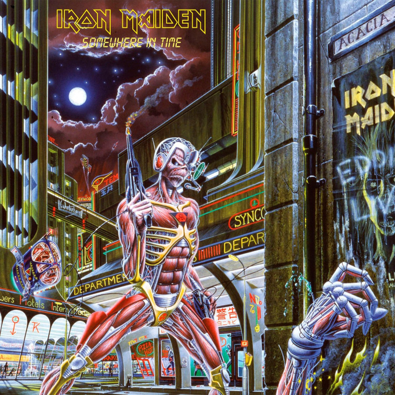 IRON MAIDEN - SOMEWHERE BACK IN TIME (LP-VINILO)