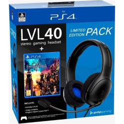 PS4 AURICULARES LVL40 + KINGDOM HEARTS III