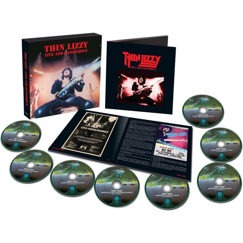 THIN LIZZY - LIVE AND DANGEROUS (8 CD)