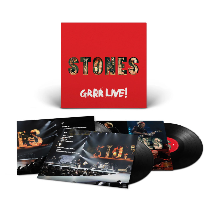 THE ROLLING STONES - GRRR LIVE! (3 LP-VINILO)