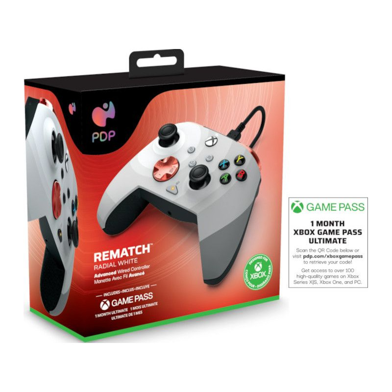 XS MANDO CON CABLE REMATCH RADIAL WHITE PDP