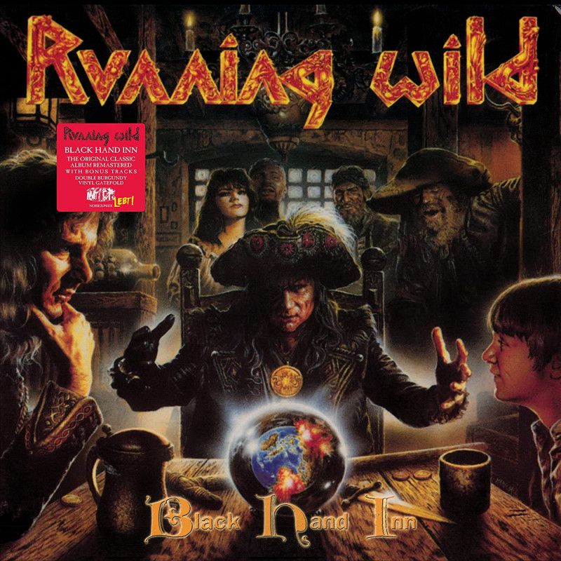 RUNNING WILD - BLACK HAND INN (2 LP-VINILO) COLOR