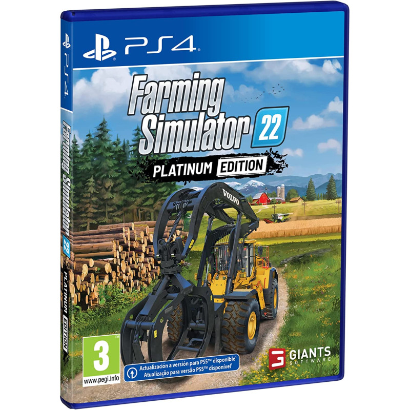 PS4 FARMING SIMULATOR 22: PLATINUM EDITION