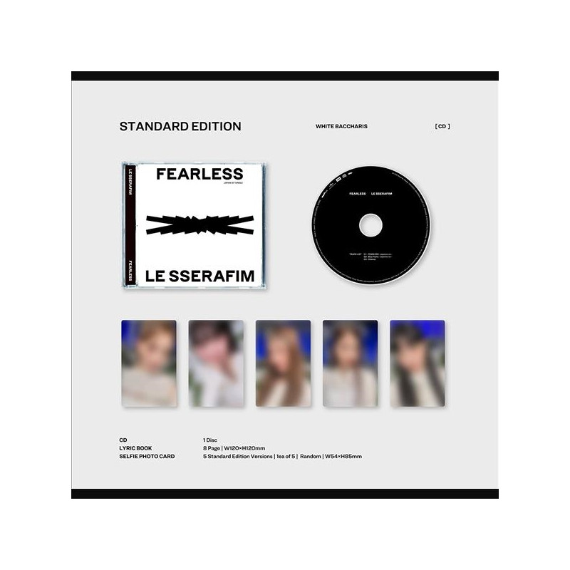 LE SSERAFIM - FEARLESS (LIMITED PRESS) (CD)
