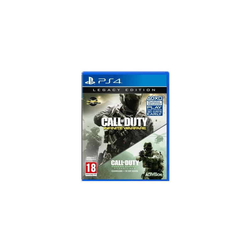 PS4 CALL OF DUTY INFINITE WARFARE LEGACY + MODERN WARFARE