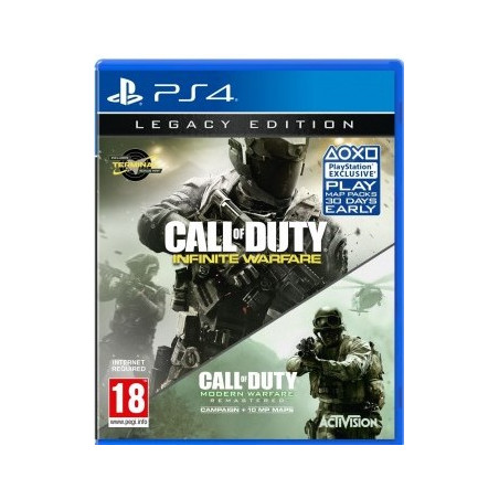 PS4 CALL OF DUTY INFINITE WARFARE LEGACY + MODERN WARFARE