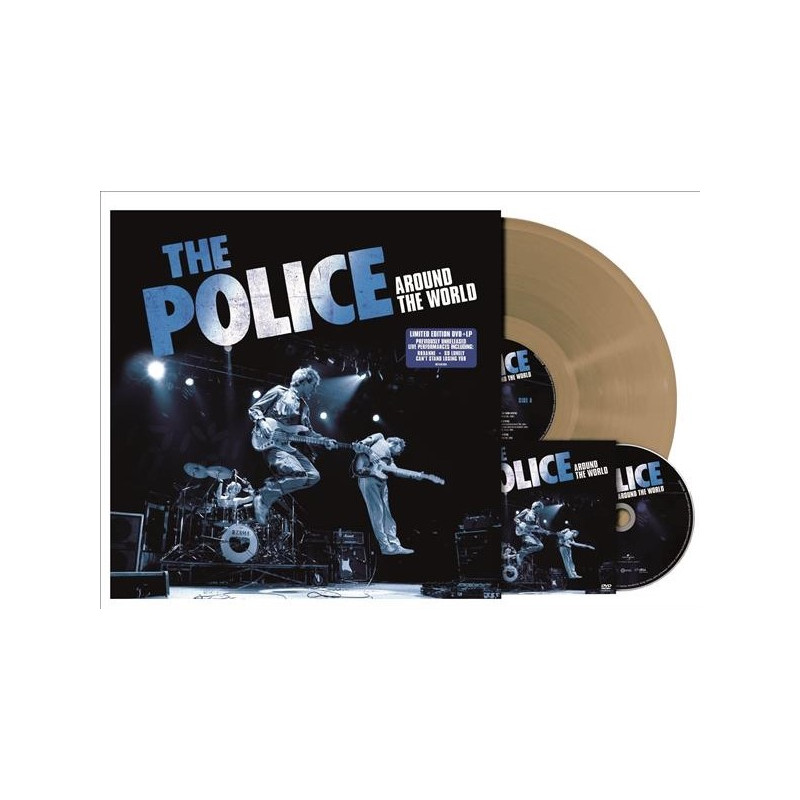 THE POLICE - AROUND THE WORLD (LP-VINILO + DVD)