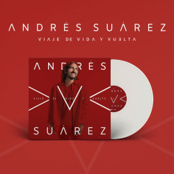 ANDRÉS SUÁREZ - VIAJE DE VIDA Y VUELTA (LP-VINILO) BLANCO OPACO
