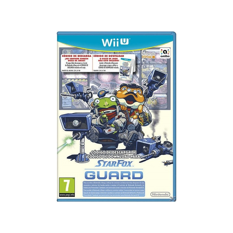 WIIU STAR FOX GUARD - CODIGO DE DESCARGA - STAR FOX GUARD - CODIGO DE DESCARGA