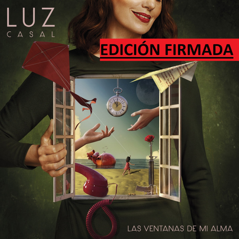 LUZ CASAL - LAS VENTANAS DE MI ALMA (CD) EDICIÓN FIRMADA