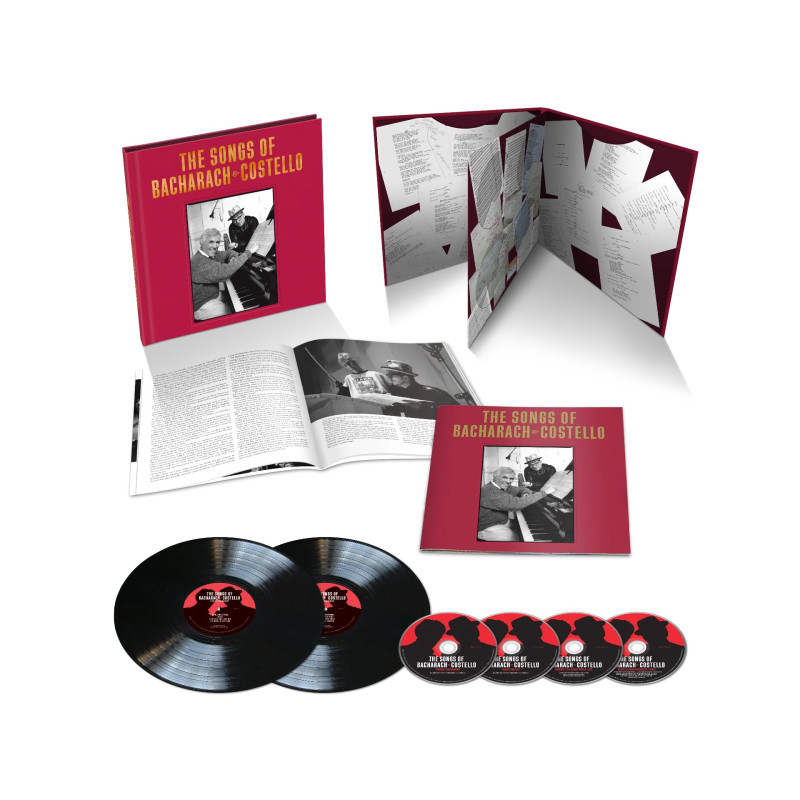 ELVIS COSTELLO & BACHARACH - THE SONGS OF BACHARACH & COSTELLO (2 LP-VINILO + 4 CD) BOX SUPER DELUXE