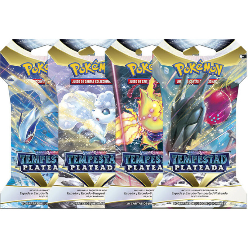 SOBRE CARTAS POKEMON ESPADA / ESCUDO TEMPESTAD PLATEADA