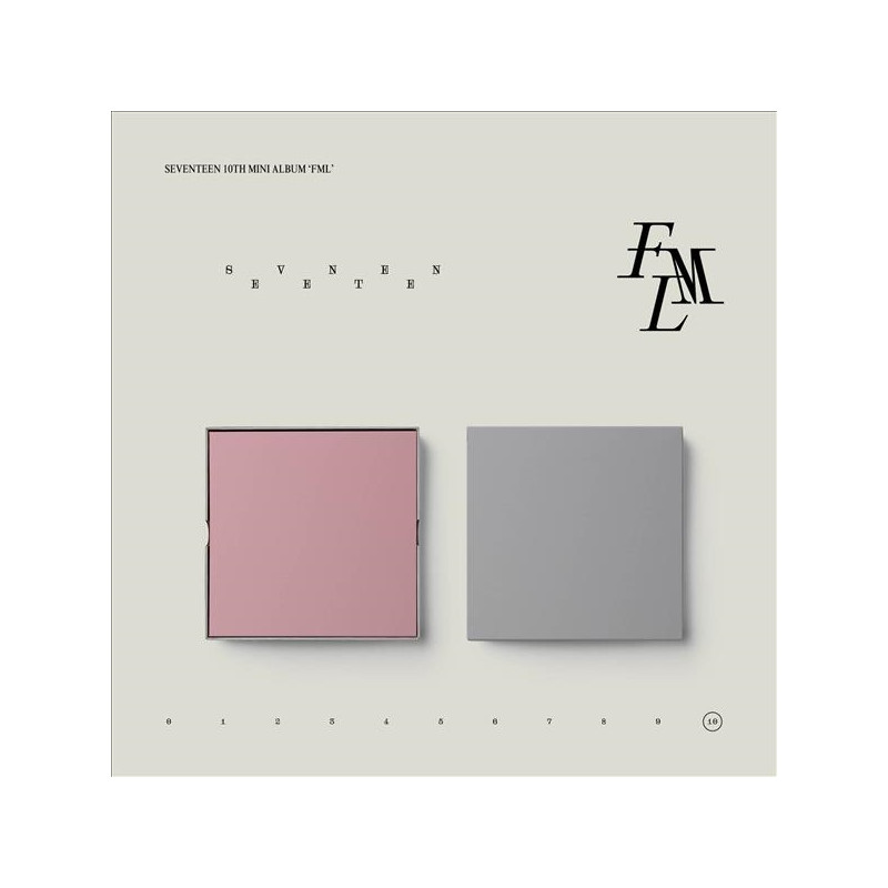 SEVENTEEN - SEVENTEEN 10TH MINI ALBUM 'FML' (B VER.) (CD)