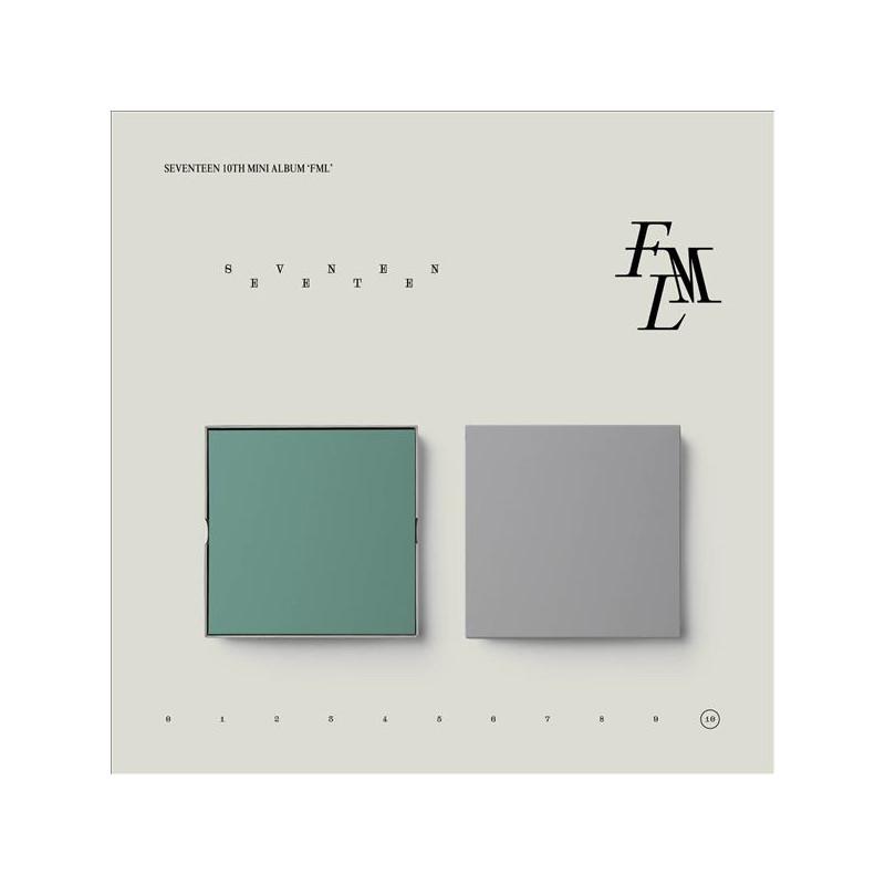 SEVENTEEN - SEVENTEEN 10TH MINI ALBUM 'FML' (A VER.) (CD)