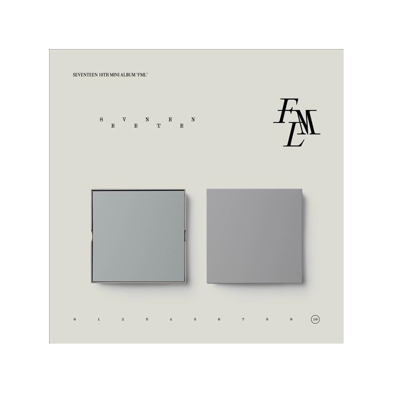 SEVENTEEN - SEVENTEEN 10TH MINI ALBUM 'FML' (C VER.) (CD)