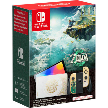 SW CONSOLA NINTENDO SWITCH OLED - THE LEGEND OF ZELDA: TEARS OF THE KINGDOM EDICION LIMITADA