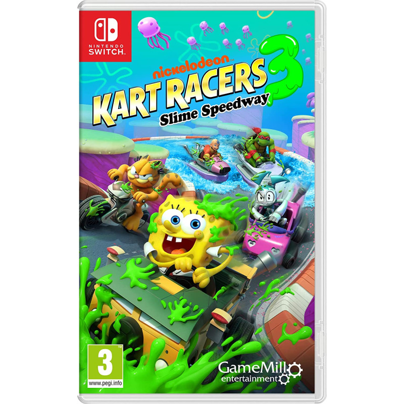 SW NICKELODEON KART RACERS 3: SLIME SPEEDWAY