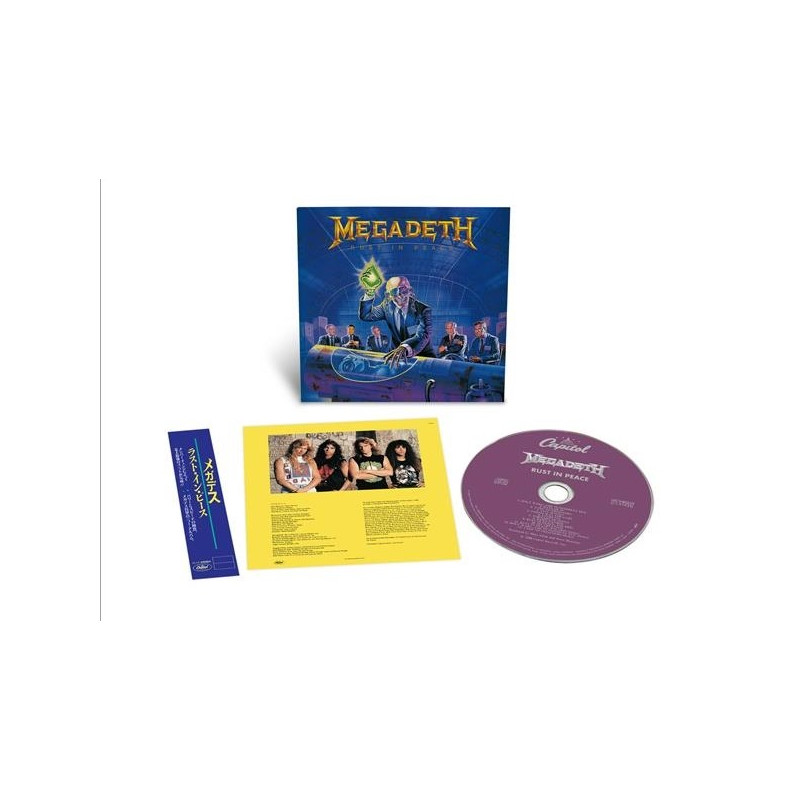 MEGADETH - RUST IN PEACE (JAPANESE SHM-CD) (CD)