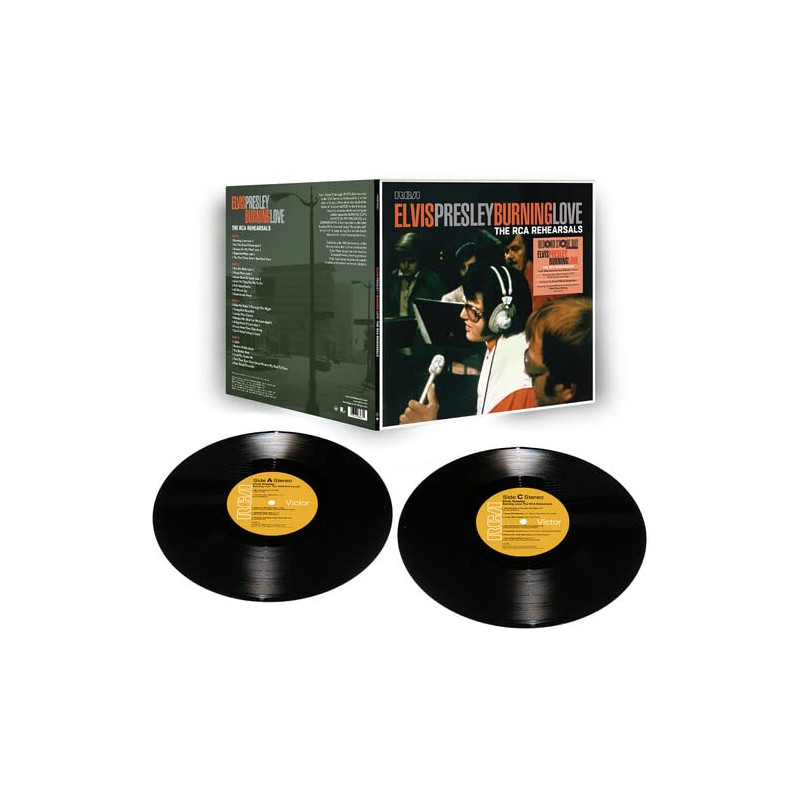 ELVIS PRESLEY - BURNING LOVE - THE RCA REHEARSALS (2 LP-VINILO)